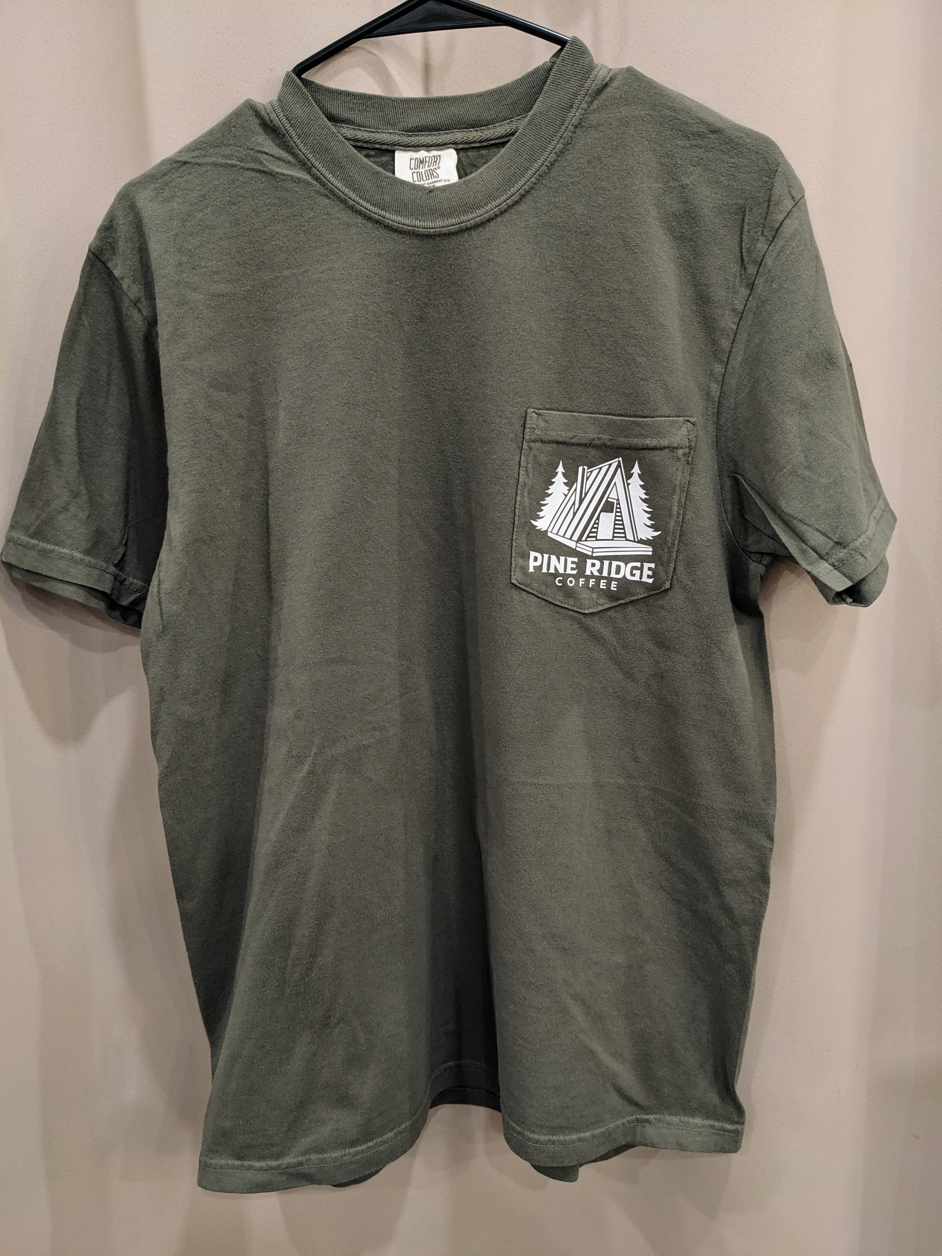 Pine Ridge Coffee Pocket Tee